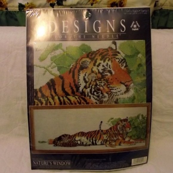 DESIGNS FOR THE NEEDLE Other - DESIGN for the NEEDLE Tigers, #5416 DESIGNS FOR THE NEEDLE Other - DESIGN for the NEEDLE Tigers, #5416